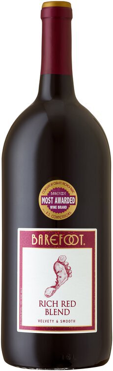tobacco red wine Barefoot Cellars Rich Red Blend Red Wine 1.5L