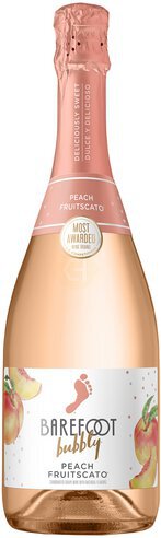 Barefoot Bubbly Peach Fruitscato Sweet Sparkling Wine