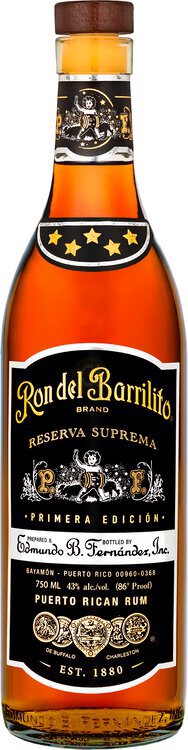 ロンデルバリリット Ron del Barrilito 2 star Rum 750ml