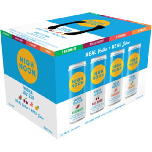 High Noon Vodka Hard Seltzer Variety Pack 12OZ - Joe Canal's