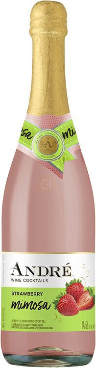 Andre Strawberry Mimosa Sparkling Wine Cocktail - Buster's Liquors