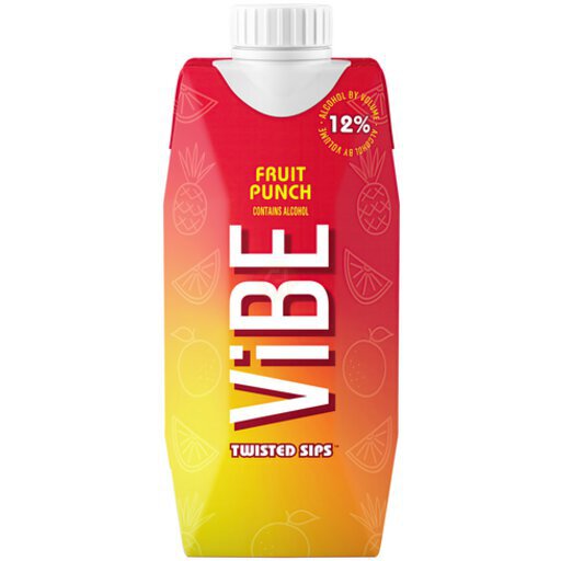 Vibe By Vendange Fruit Punch Flavored Wine Tetra Pack 500ML