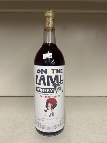 On The Lamb Raspberry Beret