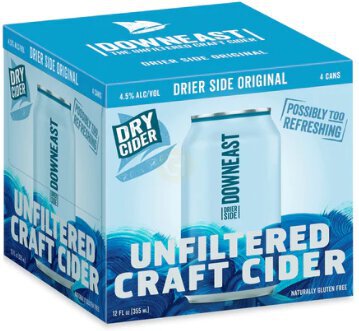 Downeast Drier Side 4pk 12oz Can