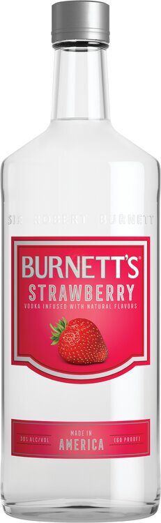 Burnett's Strawberry Vodka Ernie's Liquors Palo Alto CA, Palo