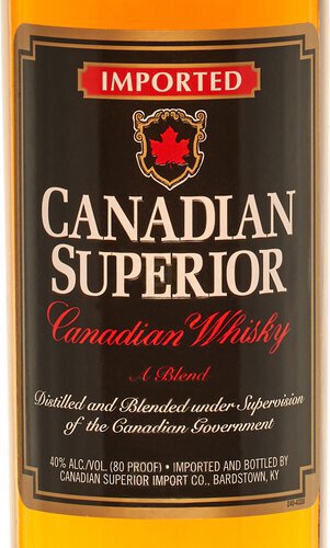 CANADIAN SUPERIOR WHISKY  