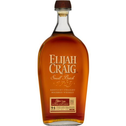 Elijah Craig Small Batch Bourbon 1L bottle