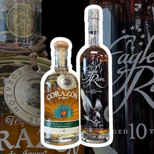 Eagle Rare 2025 Store Pick + Corazon Reposado Single Barrel Store Pick Aged in Eagle Rare Barrels