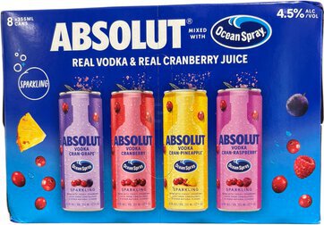 Absolut Ocean Spray Variety