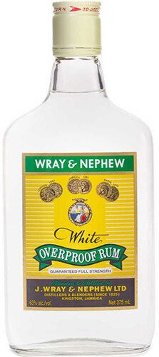 Wray & Nephew White Overproof Rum (375 ml)