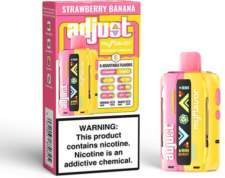 Adjust Myflavor Strawberry Banana 40k