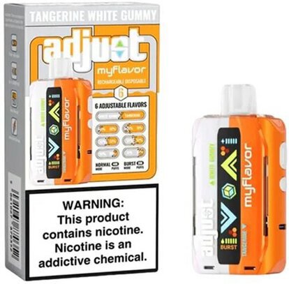 Adjust Myflavor 40k Tangerine White Gummy