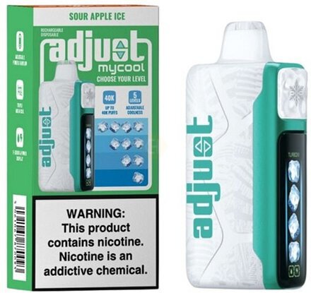 Adjust My Cool Sour Apple Ice 40k