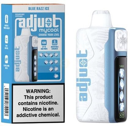 Adjust My Cool Blue Razz Ice 40k