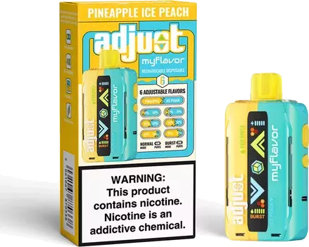 Adjust My Cool 40k Puffs Pineapple Ice Peach