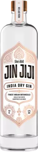 Jin Jiji Indian Dry Gin White Lable
