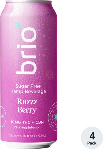 Brio Razz Berry 10mg Thc