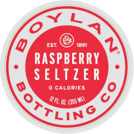 Boylans Seltzer Raspberry