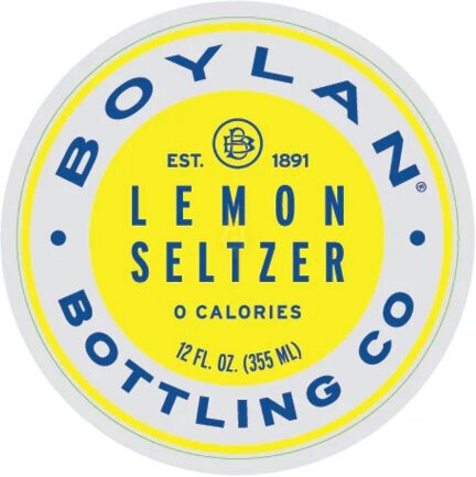 Boylans Seltzer Lemon
