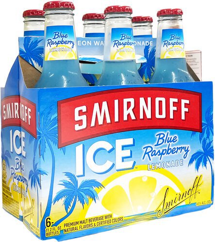 Smirnoff Ice Blue Rasberry