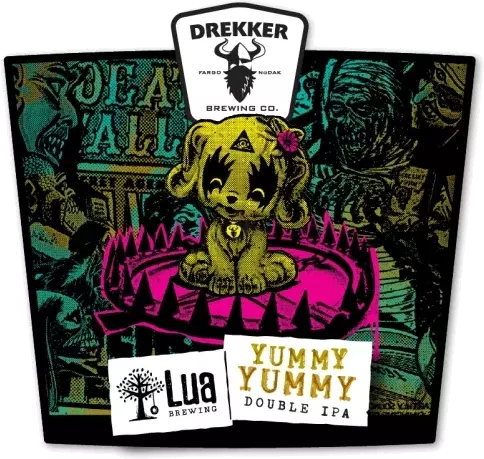 Drekker X Lua Brewing Yummy Yummy Dipa