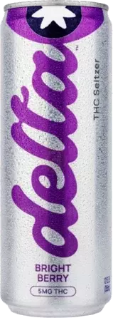 Delta Light Bright Berry 5mg Thc & 1mg Cbd Cannabis Seltzer