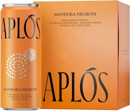 Aplo S Mandora Negroni Non Alcoholic Cocktail