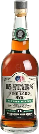 5 Stars Rye First West Aged 6 Years 105 Proof