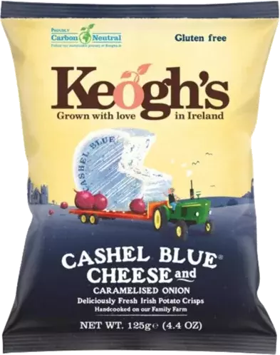 Keogh's Cashel Blue & Caramelized Onion Irish Potato Chips