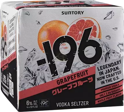 196 Grapefruit Vodka Seltzer