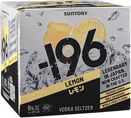 196 Lemon Vodka Seltzer