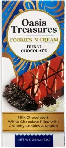 Oasis Treasures Dubai Chocolate Cookies N Cream