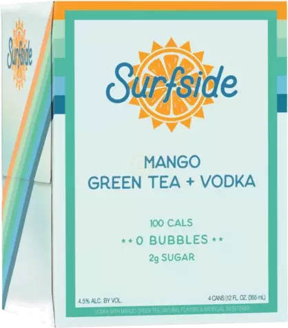Surfside Mango Green Tea & Vodka