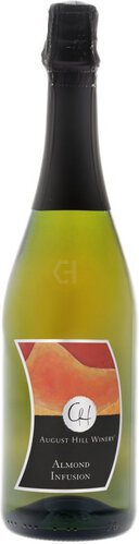 August Hill Almond Infusion Sweet Bubbling Wine Nv