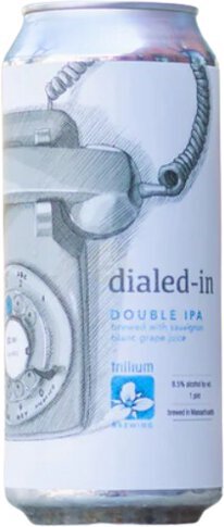 Trillium Brewing Dialed In Dipa W Sauvignon Blanc Grape Juice