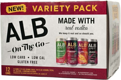 Albany Distilling Co Alb On The Go Variety