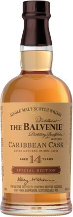 Balvenie 14yr Caribbean Cask Finished Scotch
