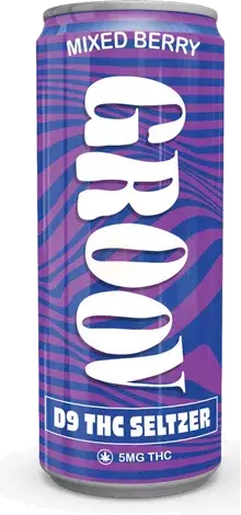 Groov Mixed Berry 5mg Thc Seltzer