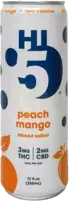 Hi5 Peach Mango 3mg Thc Seltzer