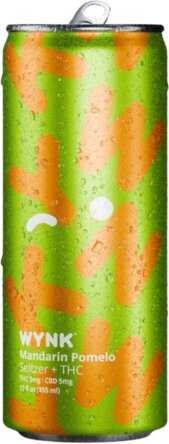 Wynk Mandarin Pomelo Seltzer Thc 5mg Cn