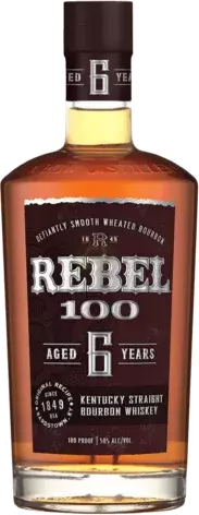 Rebel 100 Wheated Bourbon Years