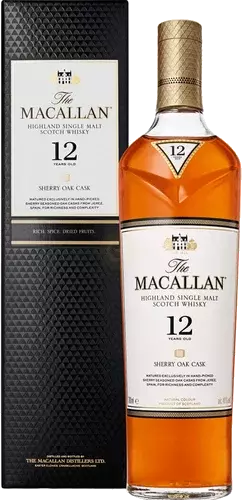 Macallan 12yr Sherry Oak Single Malt Scotch