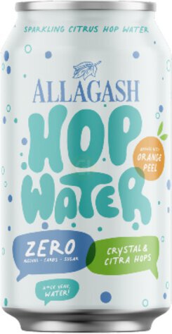 Allagash Brewery Hop Water With Orange Peel