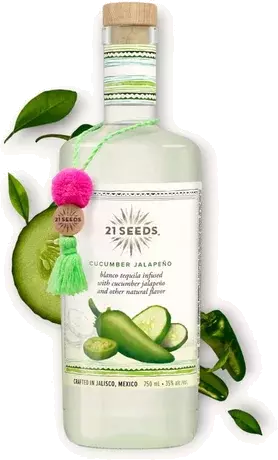 Seeds Cucumber Jalapeno Tequila