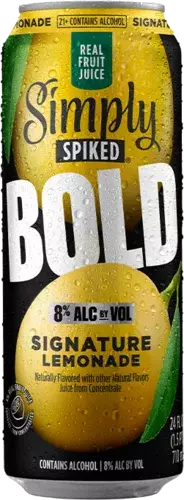 SIMPLY SPIKED BOLD SIGNATURE LEMONADE CAN