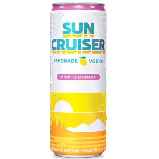 SUN CRUISER 8 PACK PINK LEMONADE CANS 12OZ - Petrock's Liquors