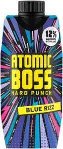 Atomic Boss Blue Rasberry Hard Punch
