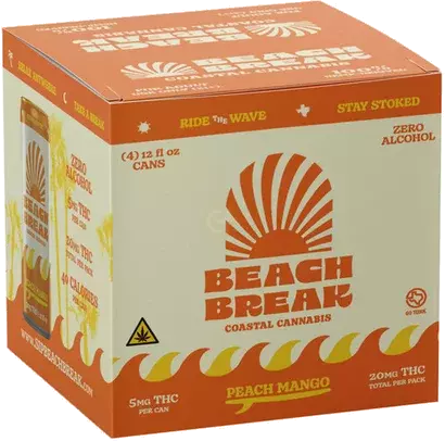 Beach Break Peach Mango Thc 5mg