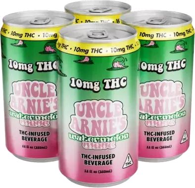 Uncle Arnies Watermelon Wave 10mg Thc