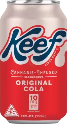 Keef Original Cola 10mg Thc Infused Soda Non Alcoholic